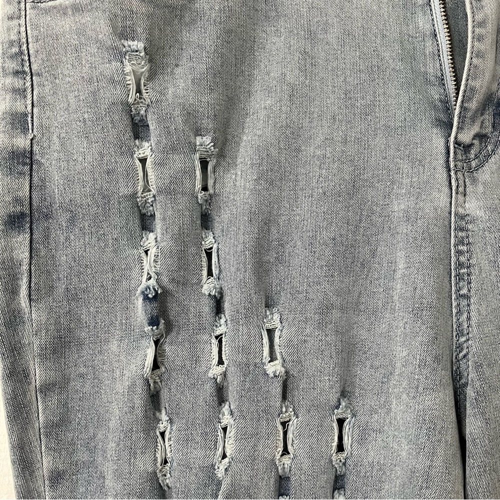 Light wash flare leg jeans, size 18 from Almost famous
